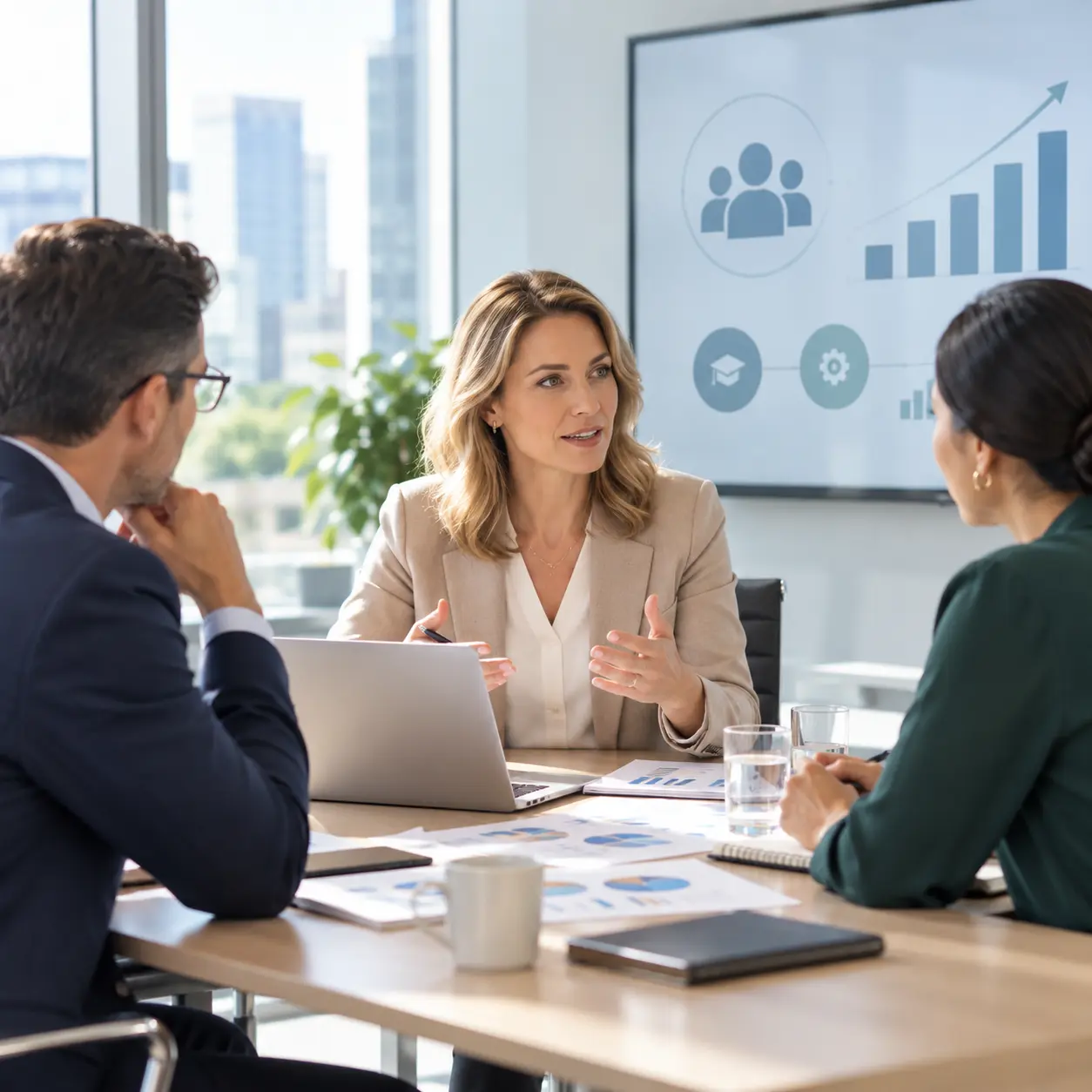 samenwerken aan groei en strategie