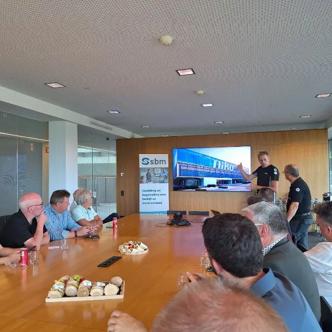 meeting over de transformatie van de technieker