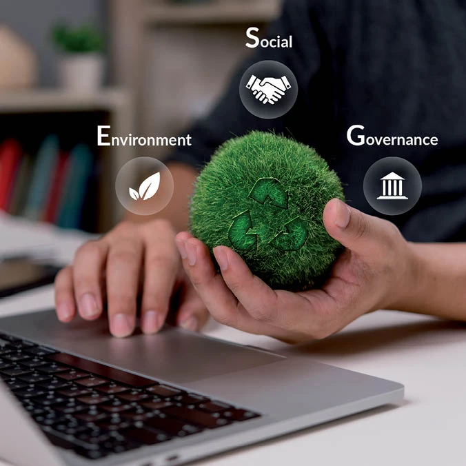 medewerker maakt SG-rapport