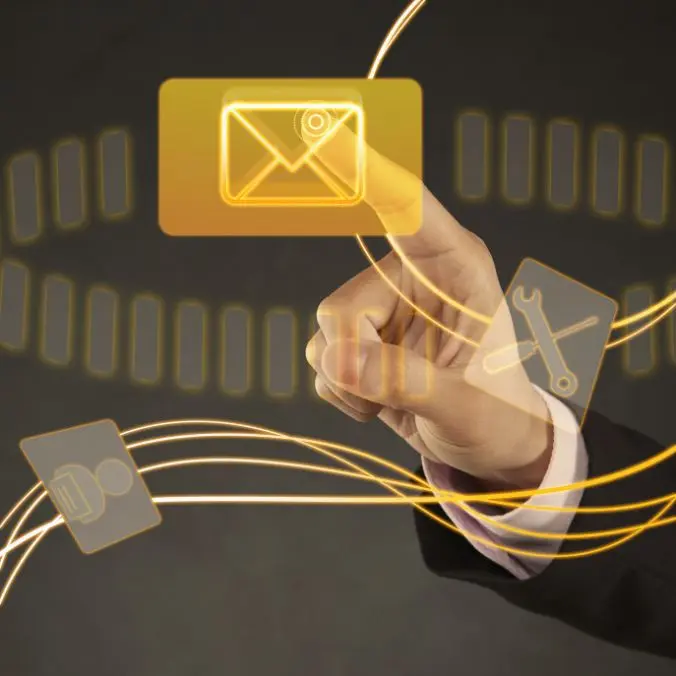 e-mail flow