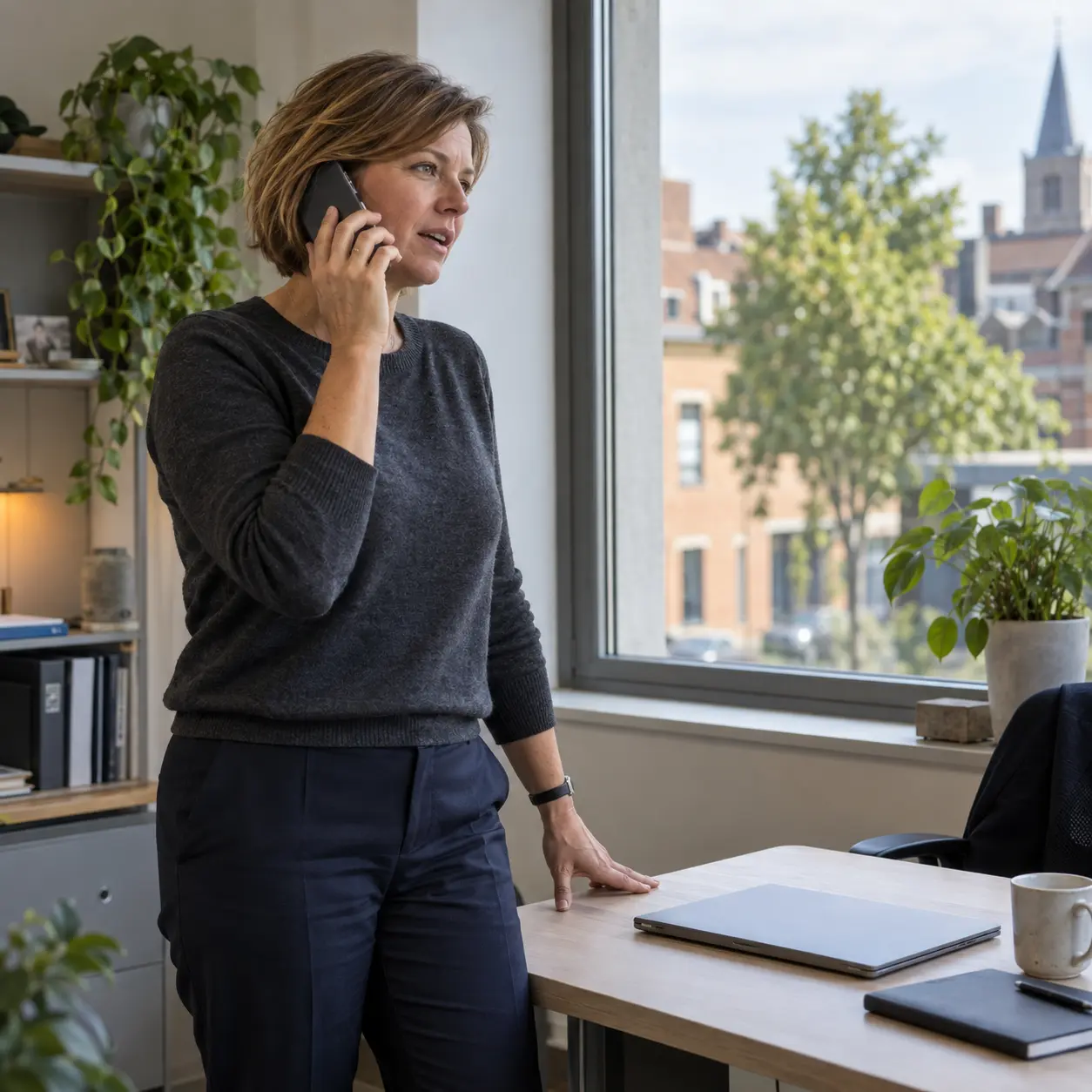 Professional belt met een gsm