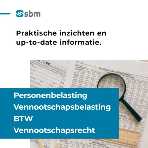 Complete cursussen voor een grondige kennis in fiscaliteit - SBM