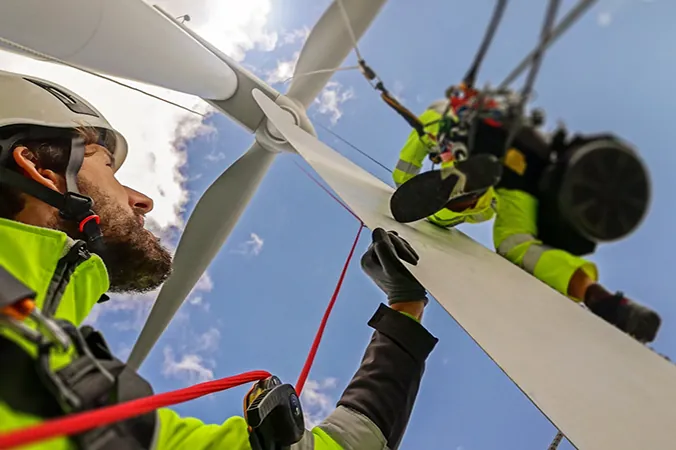 Windturbine GWO Basic Technical Training
