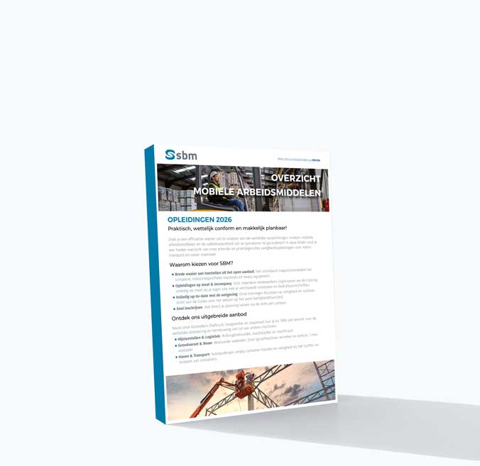 Kalender mobiele arbeidsmiddelen