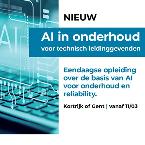 Onderhoudsoptimalisatie met AI