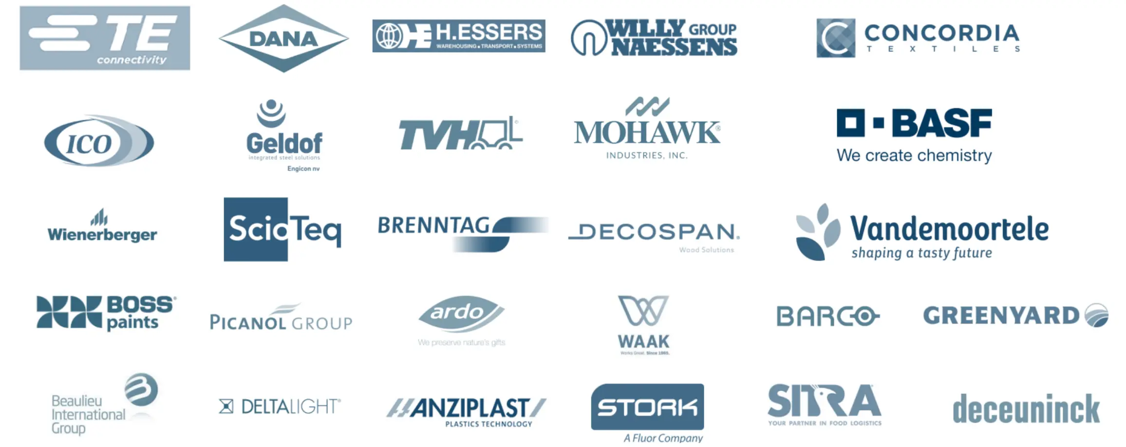 Alle logo's van iedereen LEERT!