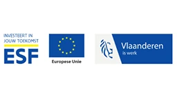 Logo ESF - Europese Unie - Vlaanderen is werk